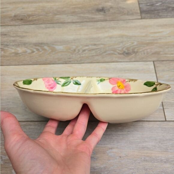 Franciscan Desert Rose divided serving dish - Picture 8 of 12